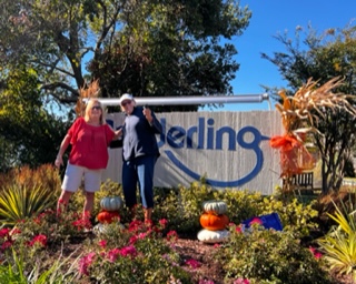 Landscape Committee Decorates the Community for Fall